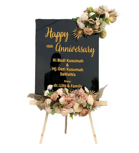 Papan Bunga Akrilik Balongpanggang